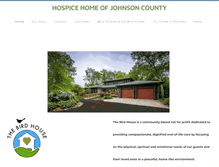 Tablet Screenshot of hospicehomejc.org